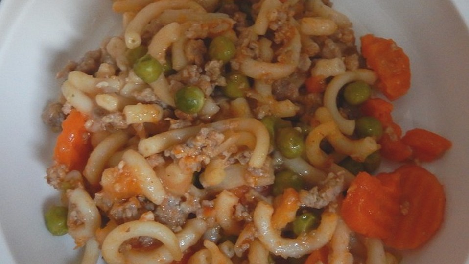 Nudeltopf mit Hackfleisch und Gemüse von hamiHH