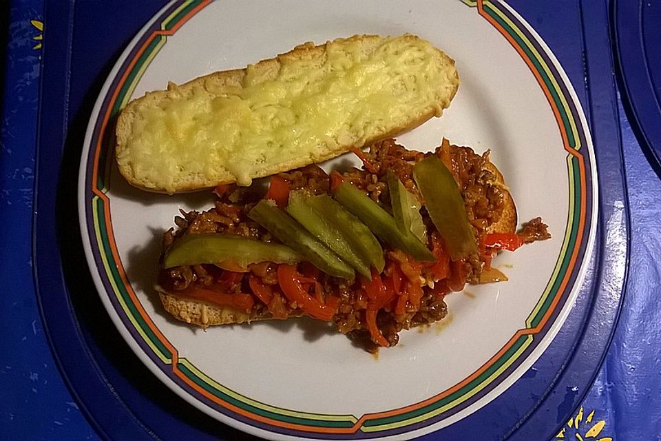 Cheesy Sloppy Joes