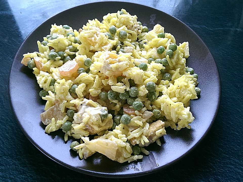 Curry-Reis-Salat mit Hähnchenbrust von bmaja24| Chefkoch