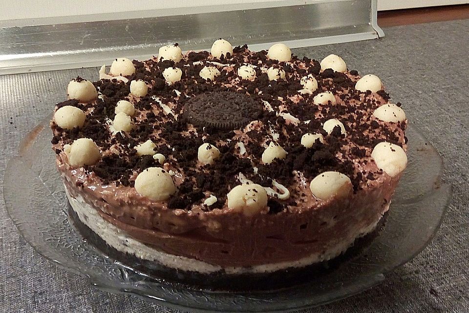 Nutella-Oreo-Käsekuchen