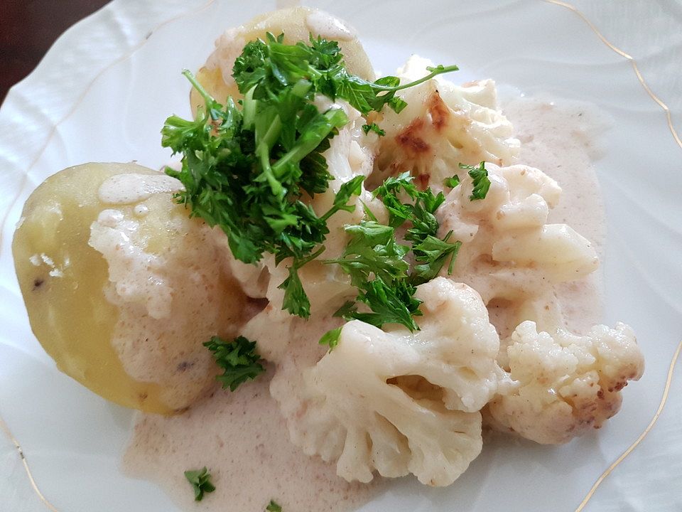 Blumenkohl mit zitroniger Kokossauce von opmutti| Chefkoch