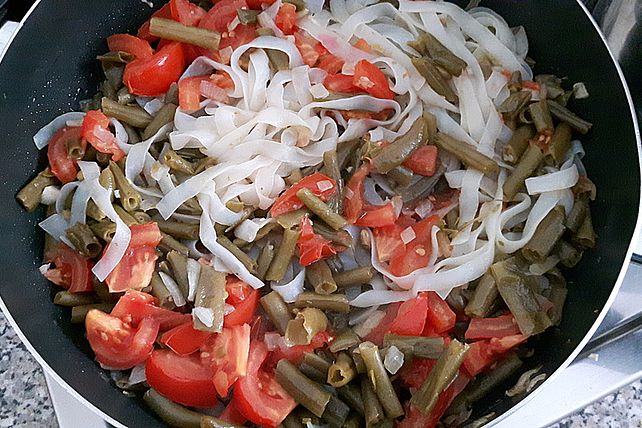 Low carb Brechbohnen mit Shiratakinudeln von marga74| Chefkoch