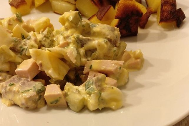 Saarländischer Lyoner-Fleischsalat von bossbaer| Chefkoch