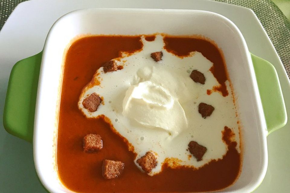 Tomatencremesuppe