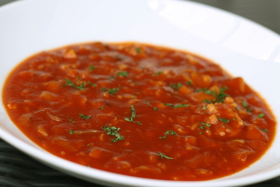 Tomatencremesuppe