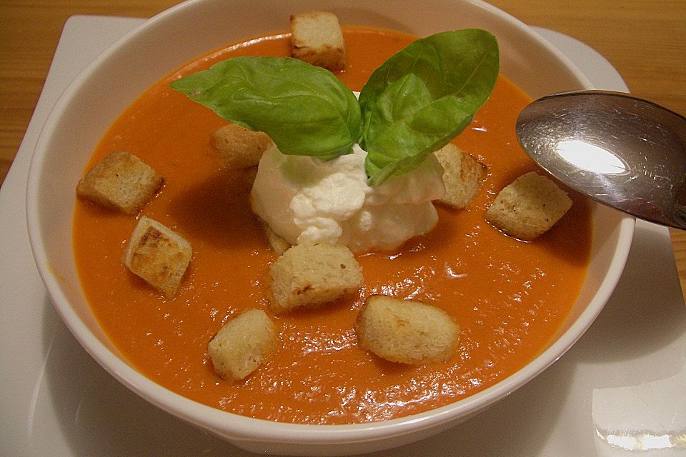 Tomatencremesuppe