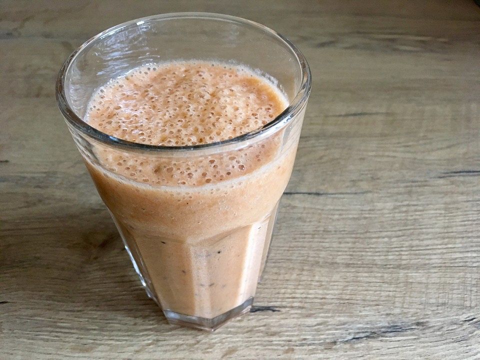 Bananen-Kiwi-Möhren-Smoothie von kaya1307| Chefkoch