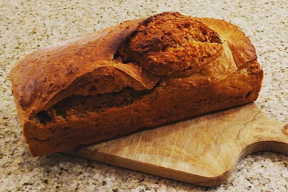 Dinkel-Haferflocken-Brot