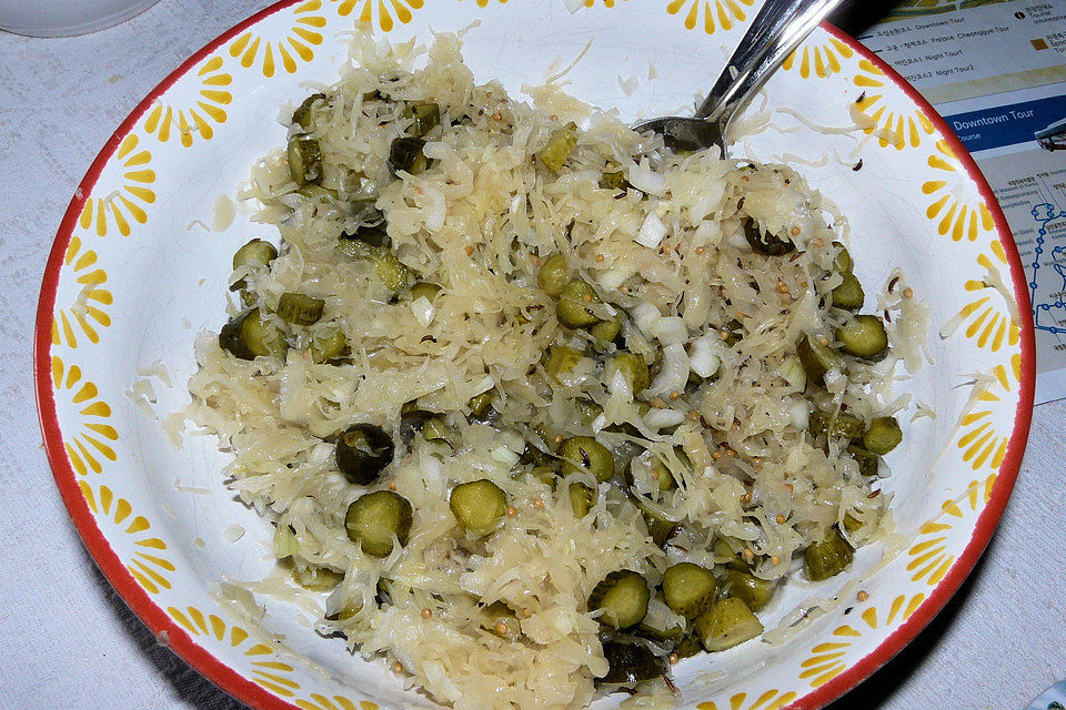 Sauerkrautsalat "Witwe Bolte"