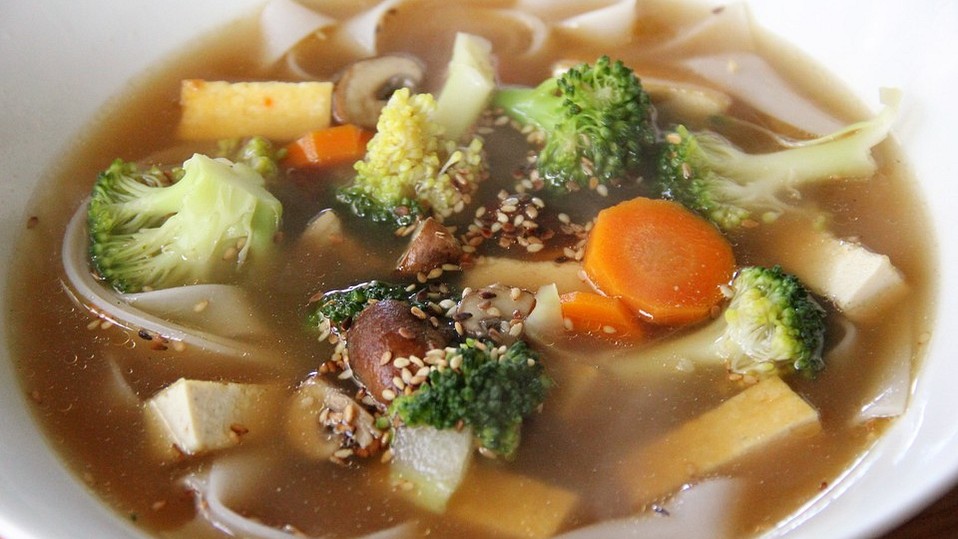 Vietnamesische-Pho-vegane-Version