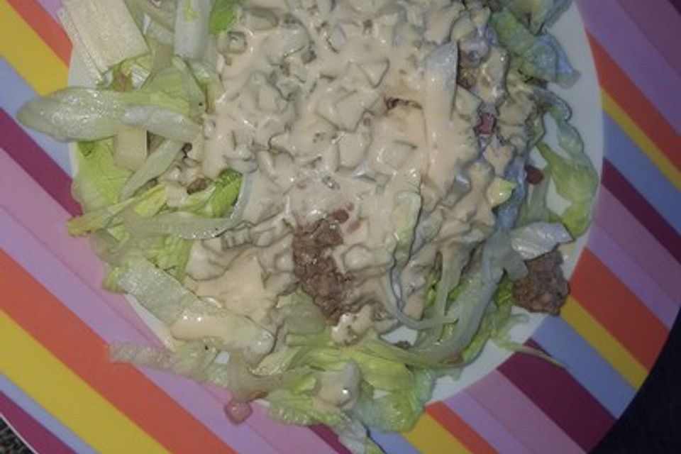 Big Mac Salat Low Carb