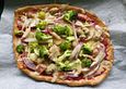 Low-Carb-Pizzaboden