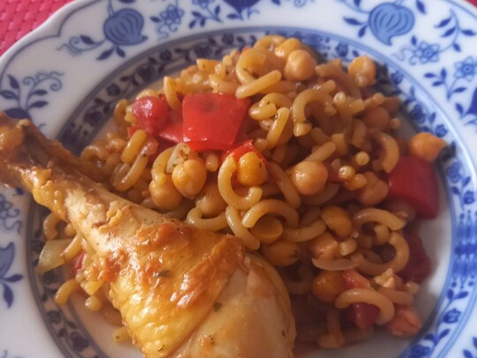 Hähnchen mit Gabelspaghetti von Carco| Chefkoch