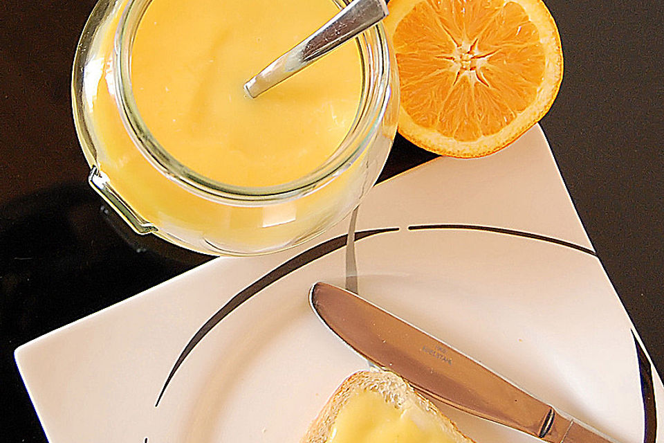 Vanille Orangen Curd