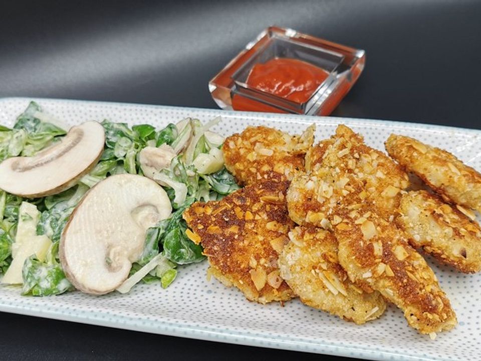 Chicken Nuggets mit Mandelpanade von koecherin03 | Chefkoch