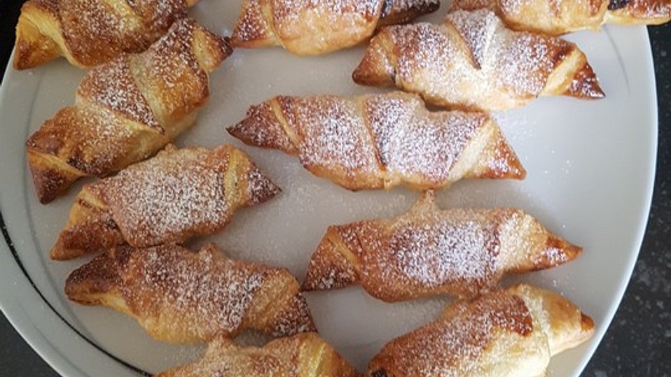 Schokoriegel-Croissant aus Blätterteig von lama1974