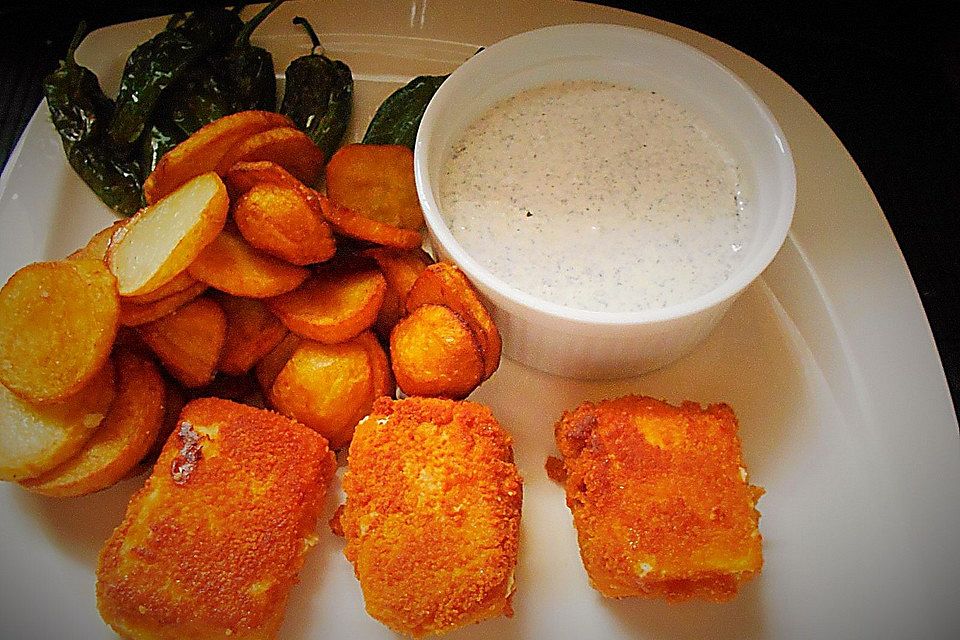 Pimientos de Padrón mit Fleur de Sel