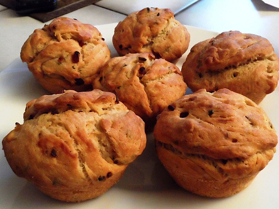Speck-Zwiebel-Muffins und -Brot von soja2010| Chefkoch