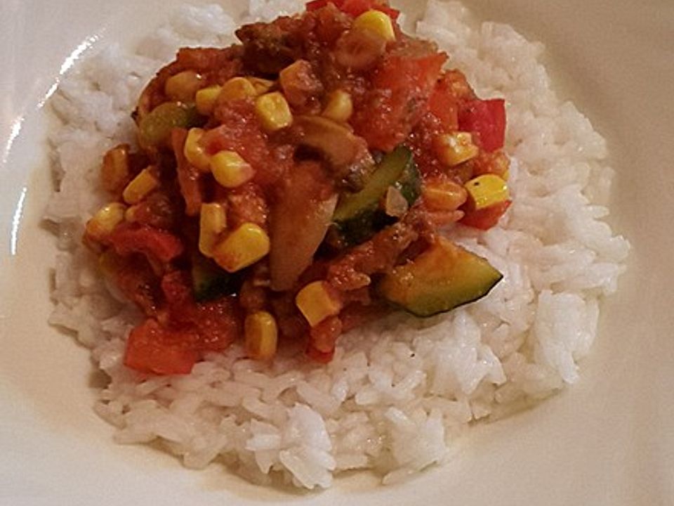 Vegetarische Reispfanne von Tasnica | Chefkoch