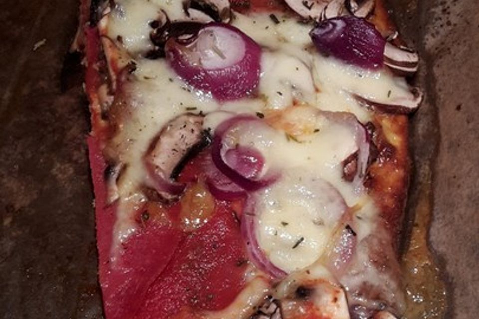 Thunfischpizza Low Carb