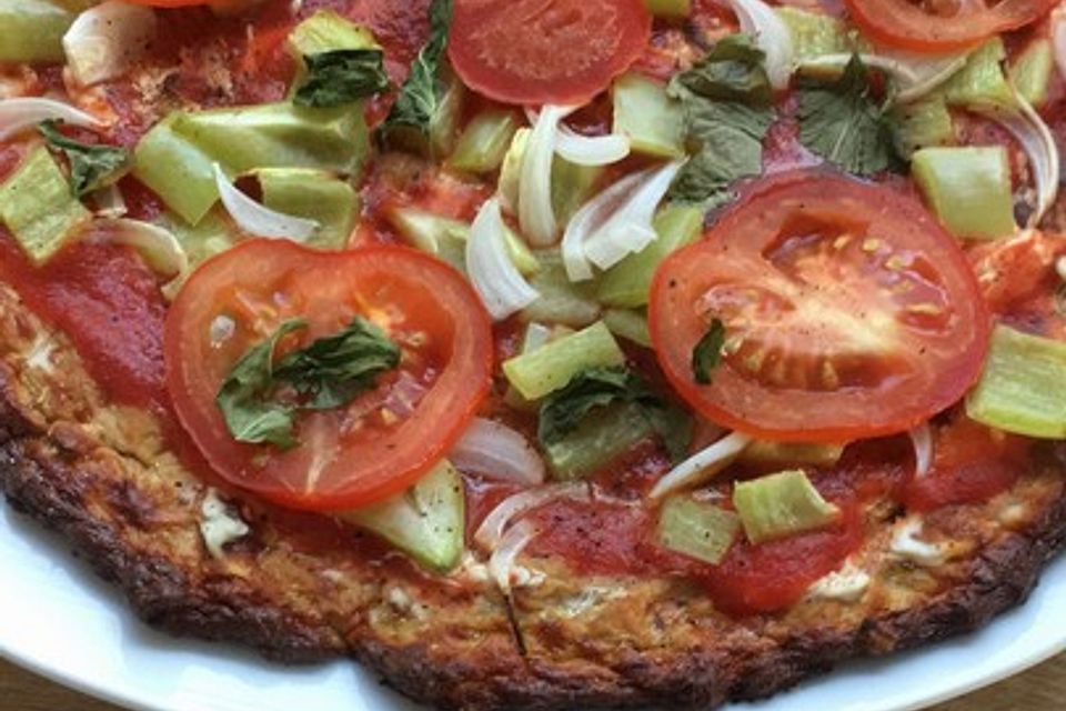 Thunfischpizza Low Carb