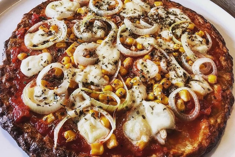 Thunfischpizza Low Carb