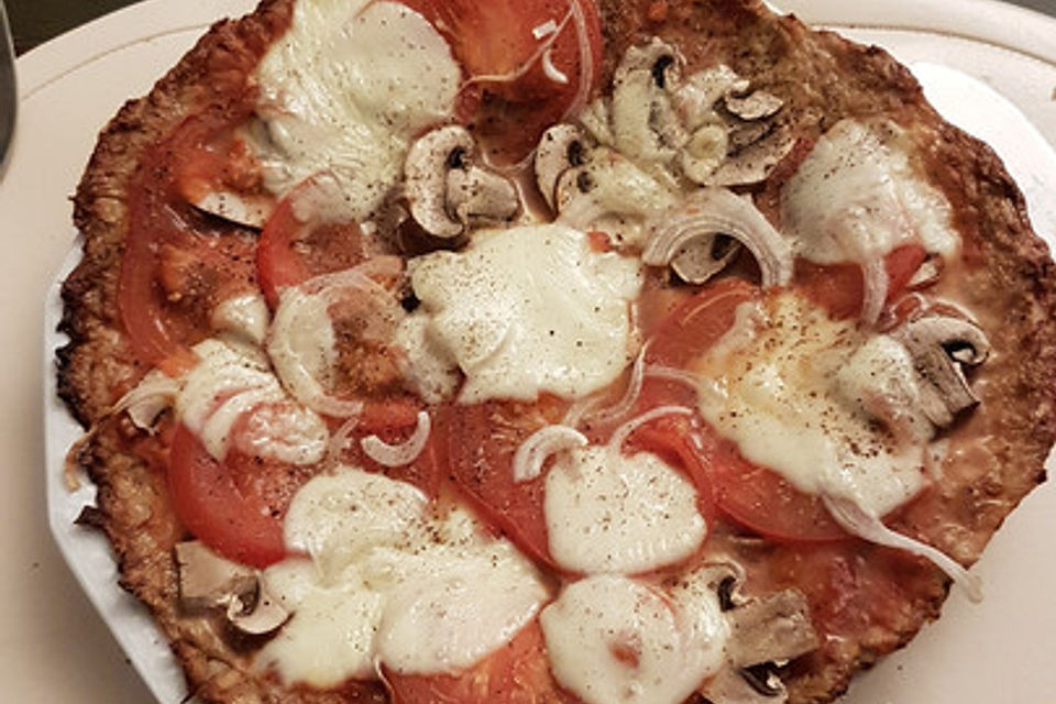 Thunfischpizza Low Carb