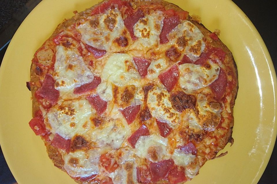 Thunfischpizza Low Carb