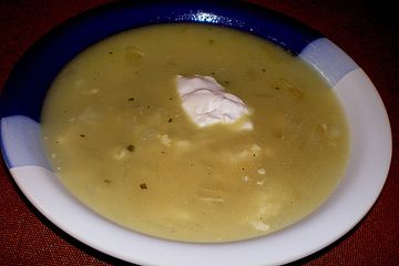 Käse-Zwiebel-Suppe