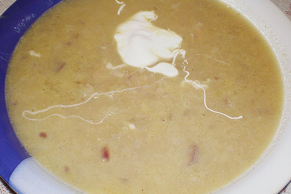 Käse-Zwiebel-Suppe