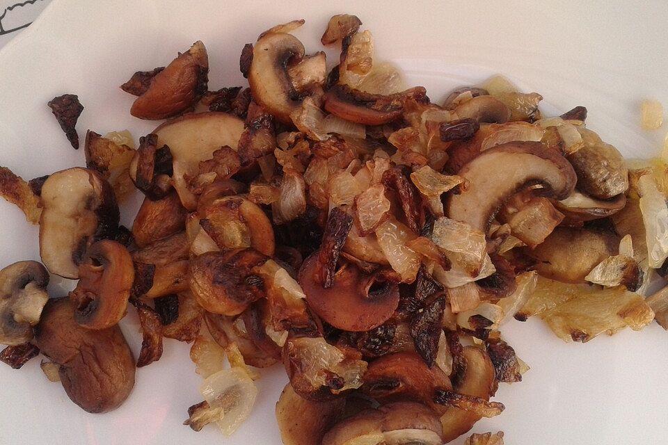 Gebratene Champignons