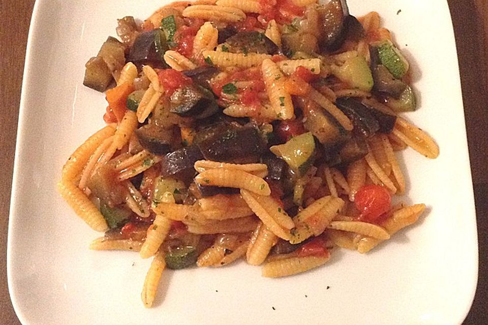 Vegane One-Pot-Pasta