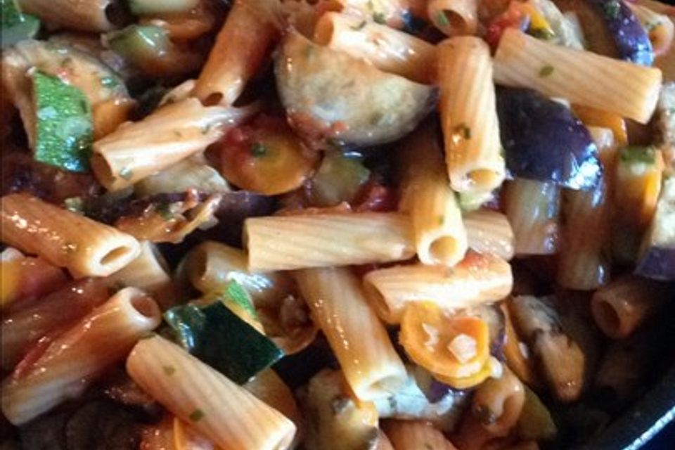 Vegane One-Pot-Pasta