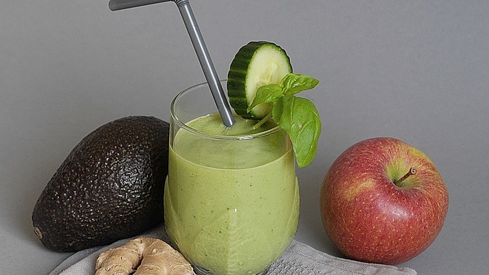 Avocado-Smoothie mit Apfel, Gurke und Basilikum von ars_vivendi| Chefkoch