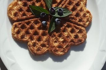 Low Carb Waffeln Mit Haferflocken Von Leazoo Chefkoch