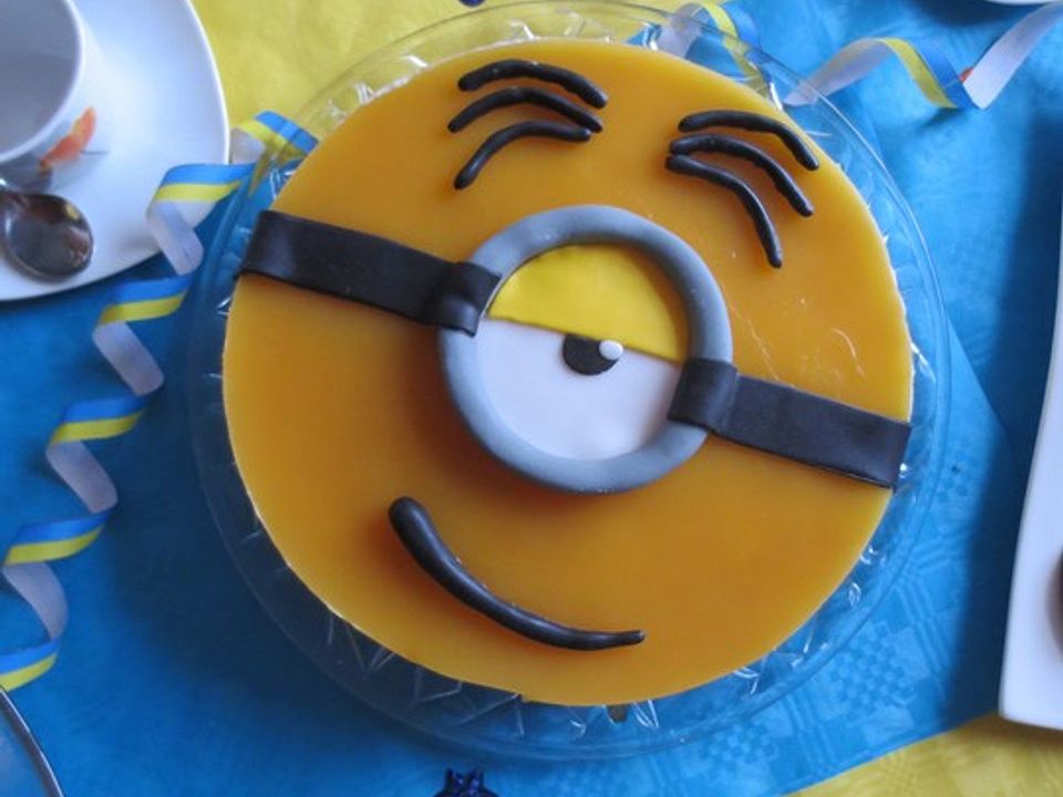 Minion Sahne Aprikosen Torte Von Nanynana Chefkoch