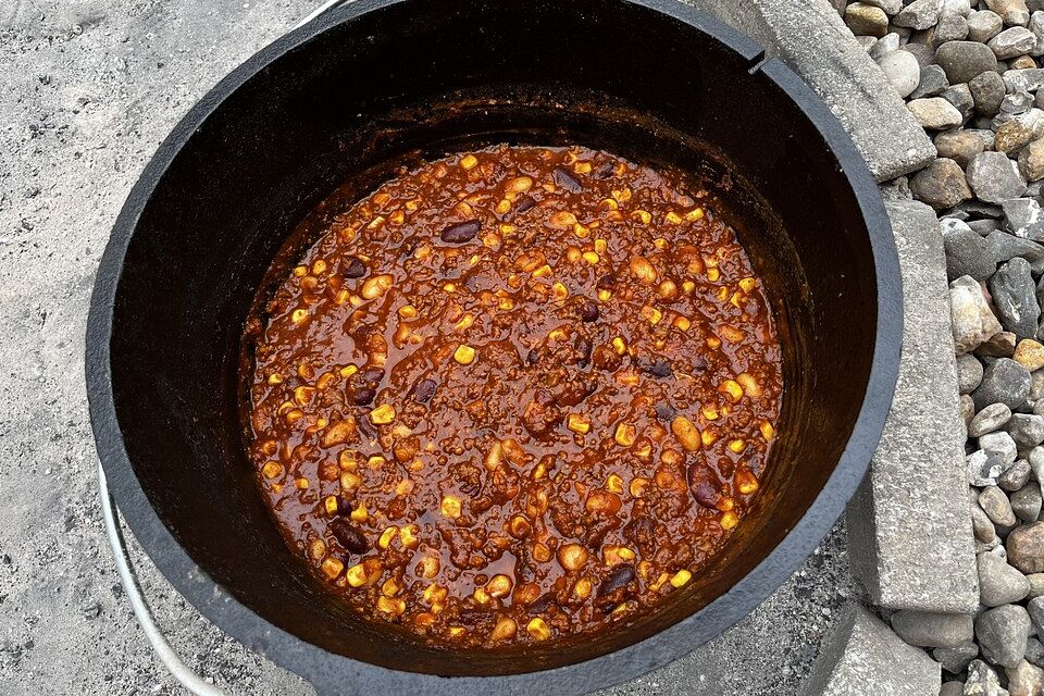 Chili con carne im Dutch Oven