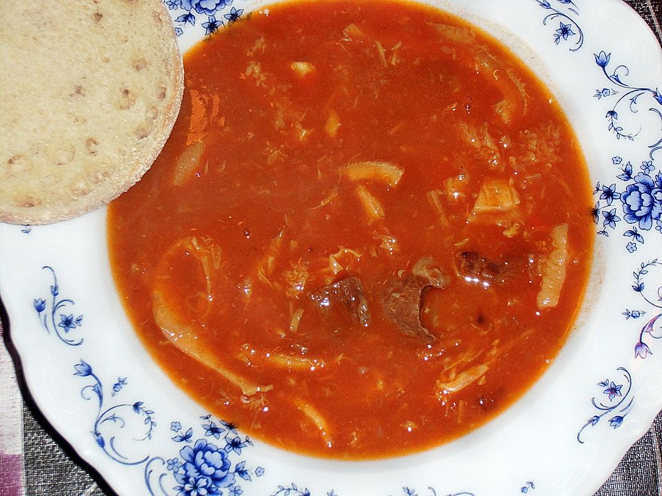 Pikante Kuttelsuppe mit Herz von pearlblue-Chefkoch| Chefkoch