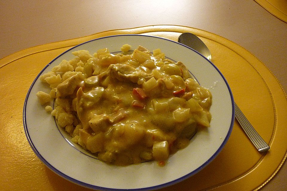 Afrikanisches Hühnchen