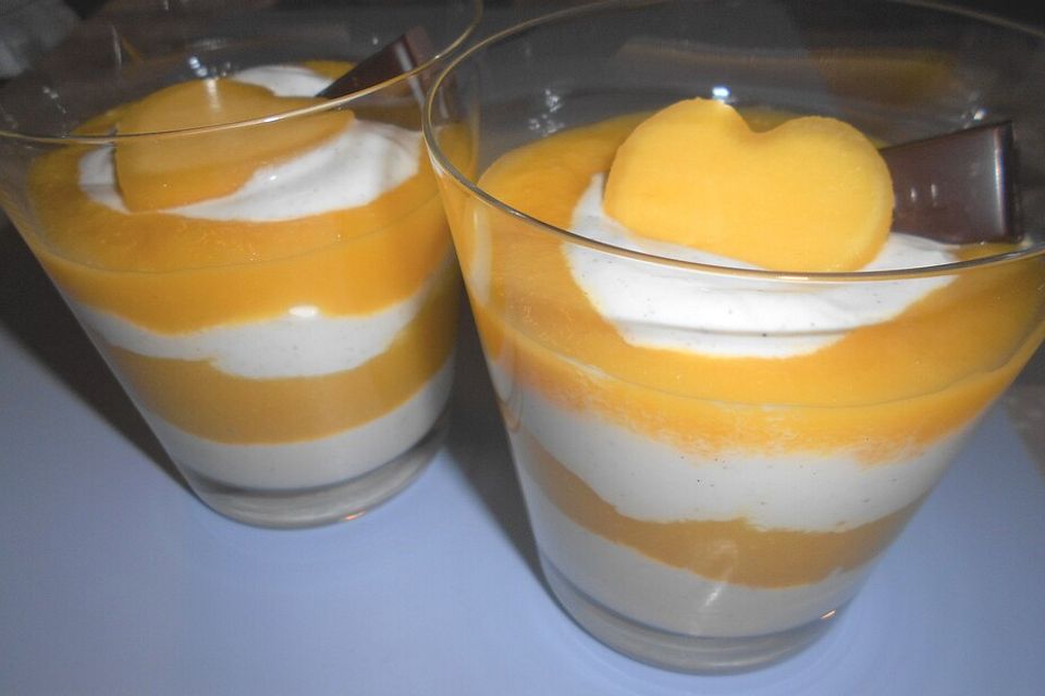 Mango-Joghurt-Dessert