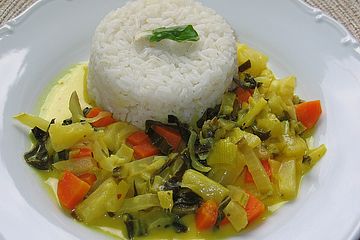 Vegetarisches oder veganes Thai-Curry