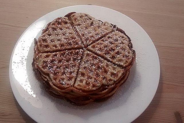 Bananen-Schoko-Waffeln von staldi| Chefkoch