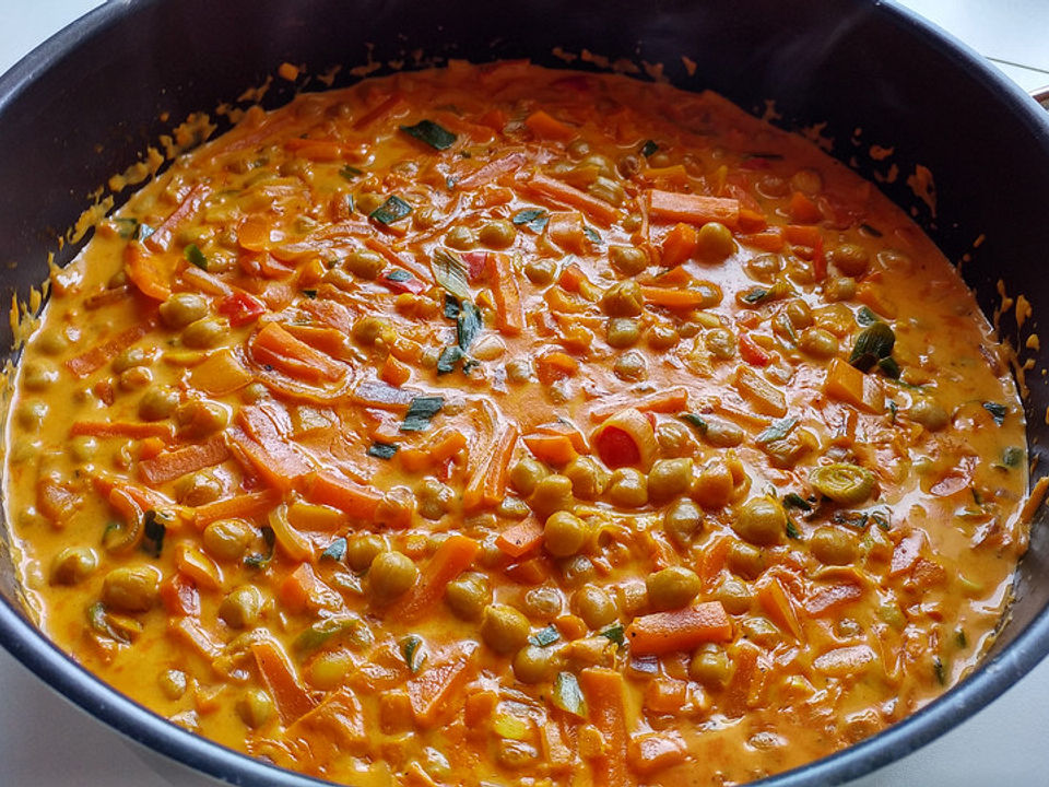 Unkompliziertes Kichererbsen-Curry von NitaVegan| Chefkoch