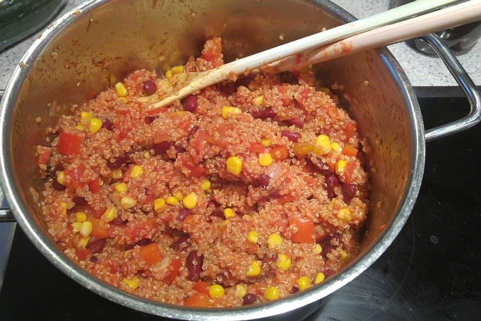 One-Pot Quinoa mit Gemüse