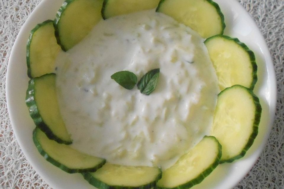 Joghurt - Gurken - Sauce