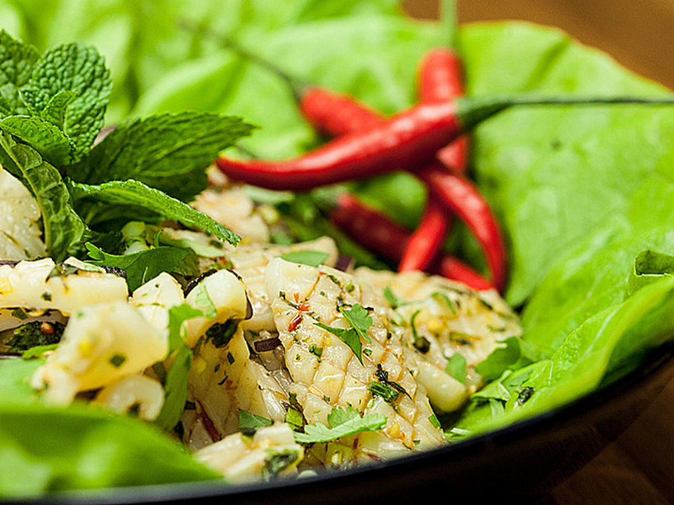 Asiatischer Tintenfisch-Salat von yasiliciousDE| Chefkoch