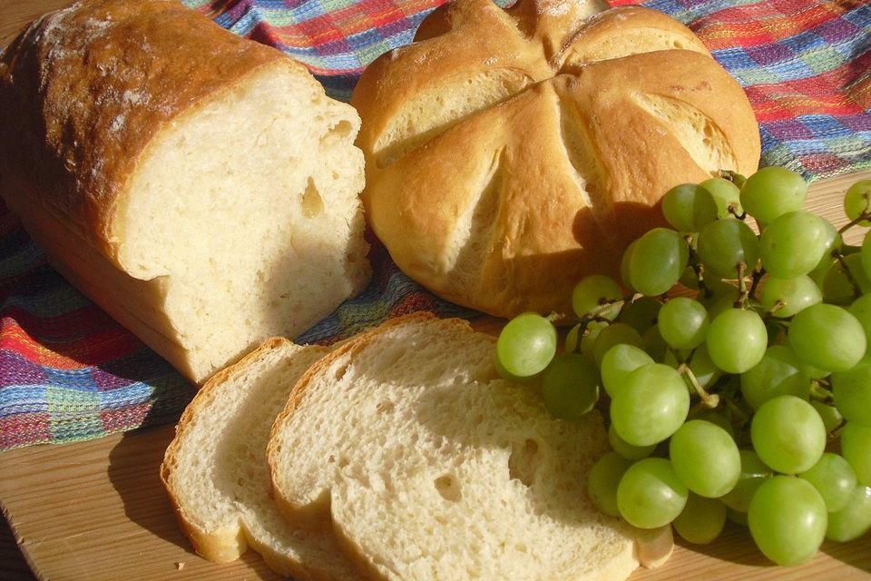 Buttermilch Weißbrot nach Sheila Lukins