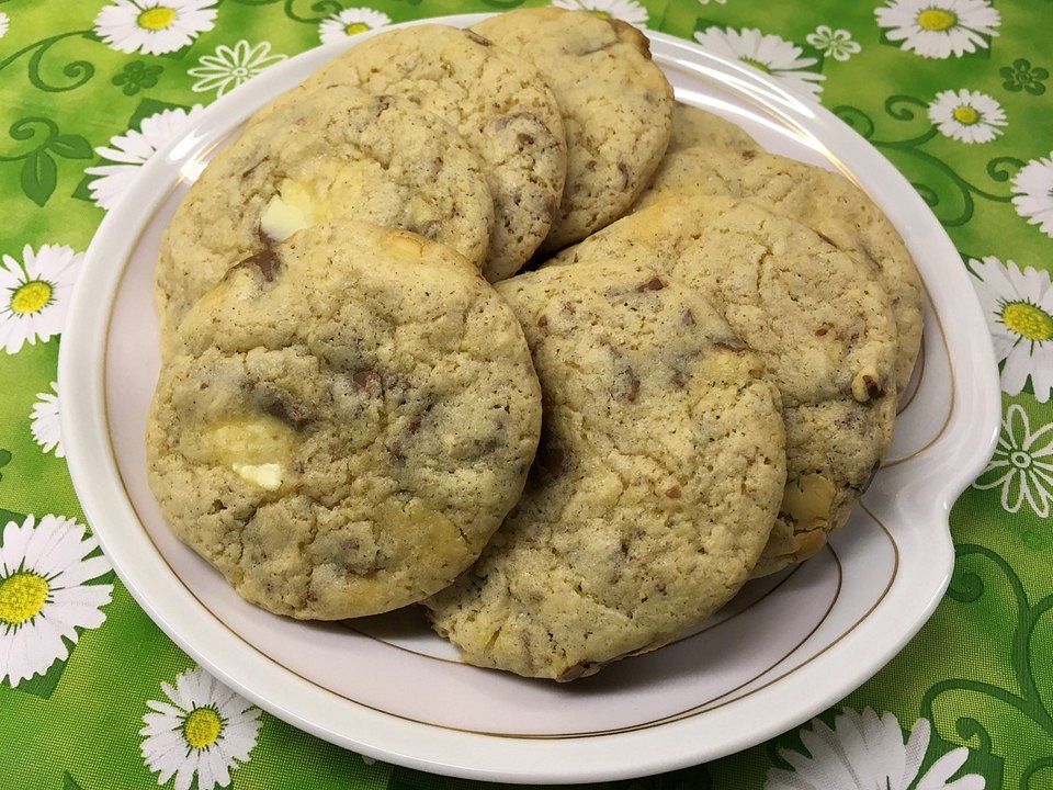Amerikanische Cookies mit Schokoladenriegeln von lauree| Chefkoch