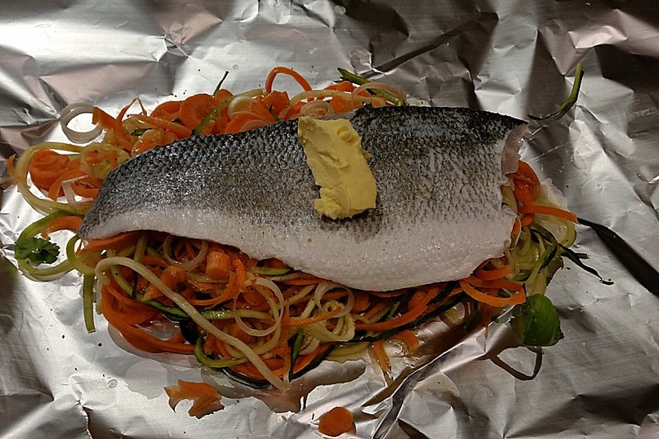 Fisch im Gemüsebeet