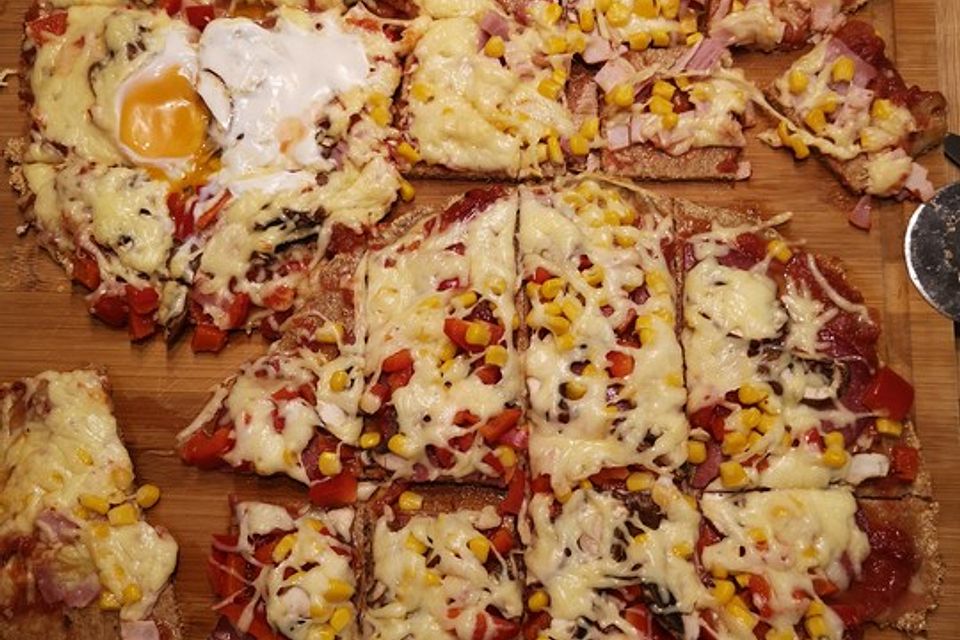 Low carb Pizzateig